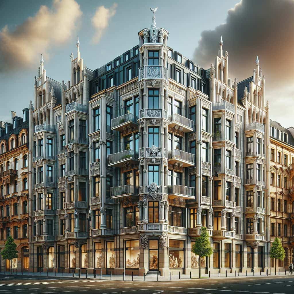 architektonische fassadenfotografie nuernberg